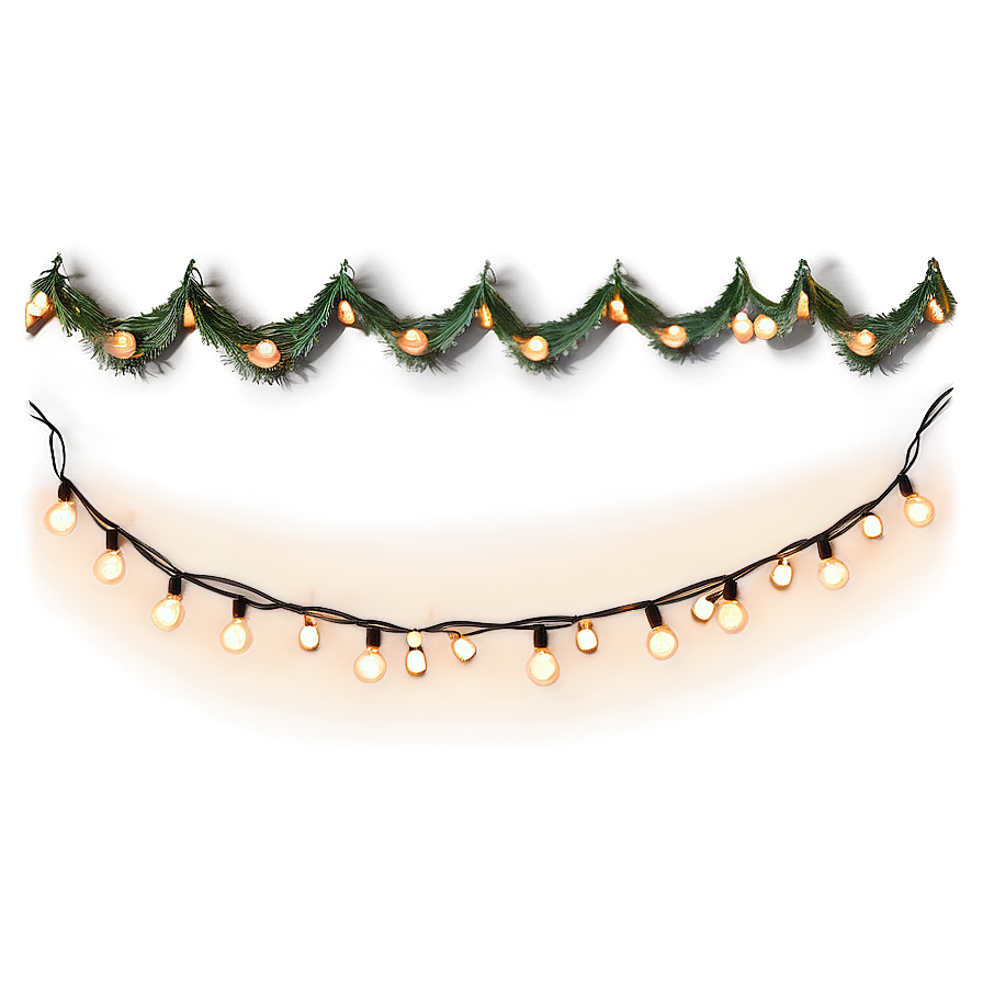 Garland String Lights Png 06212024