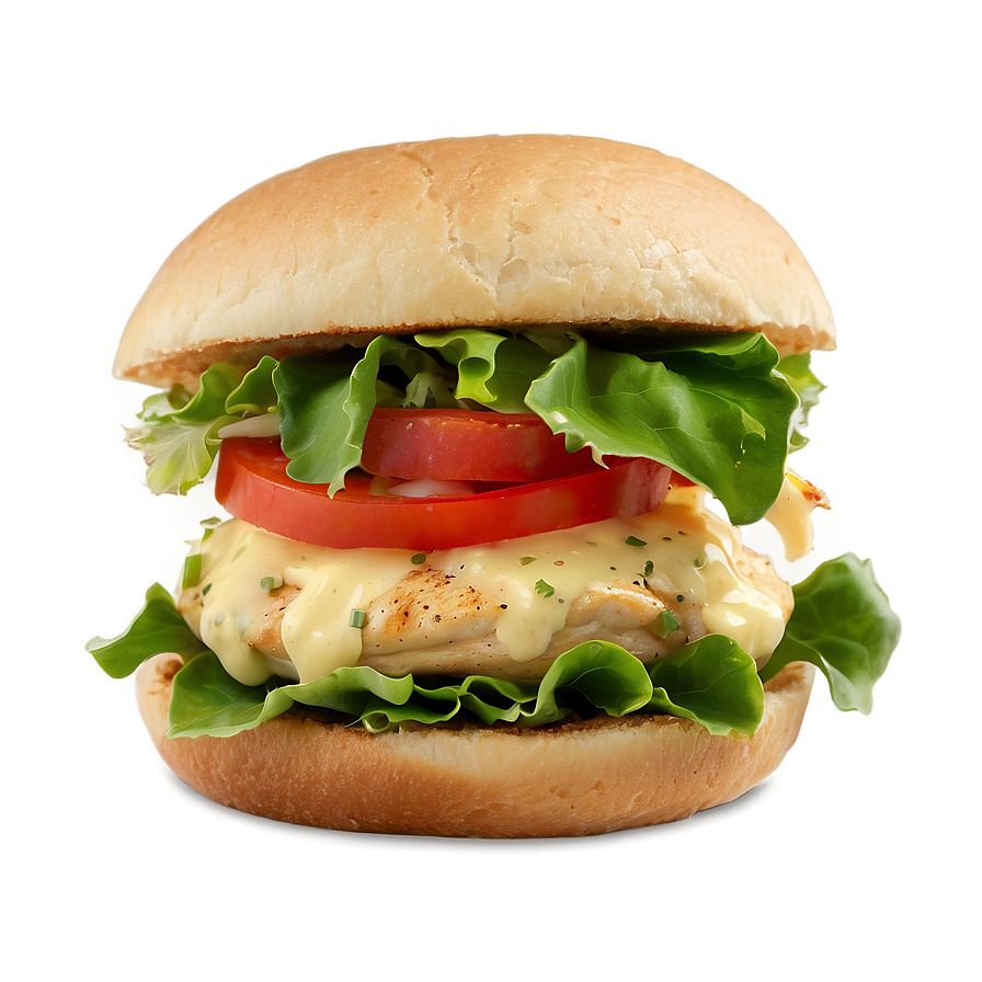 Garlic Aioli Chicken Sandwich Png 80