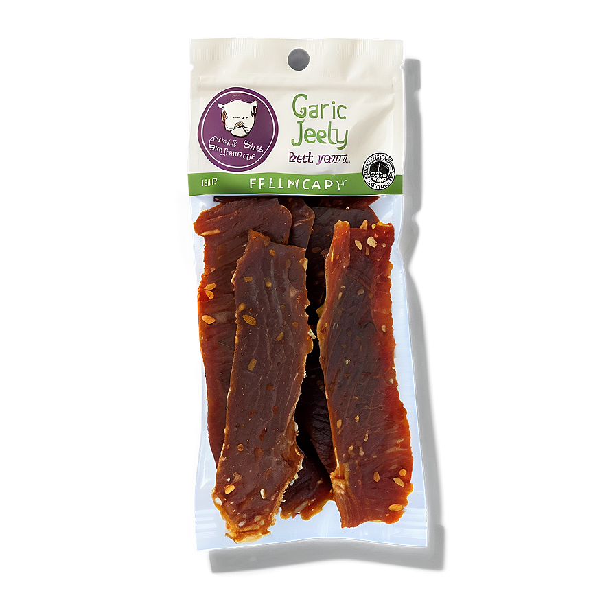 Garlic Beef Jerky Treat Png 06132024