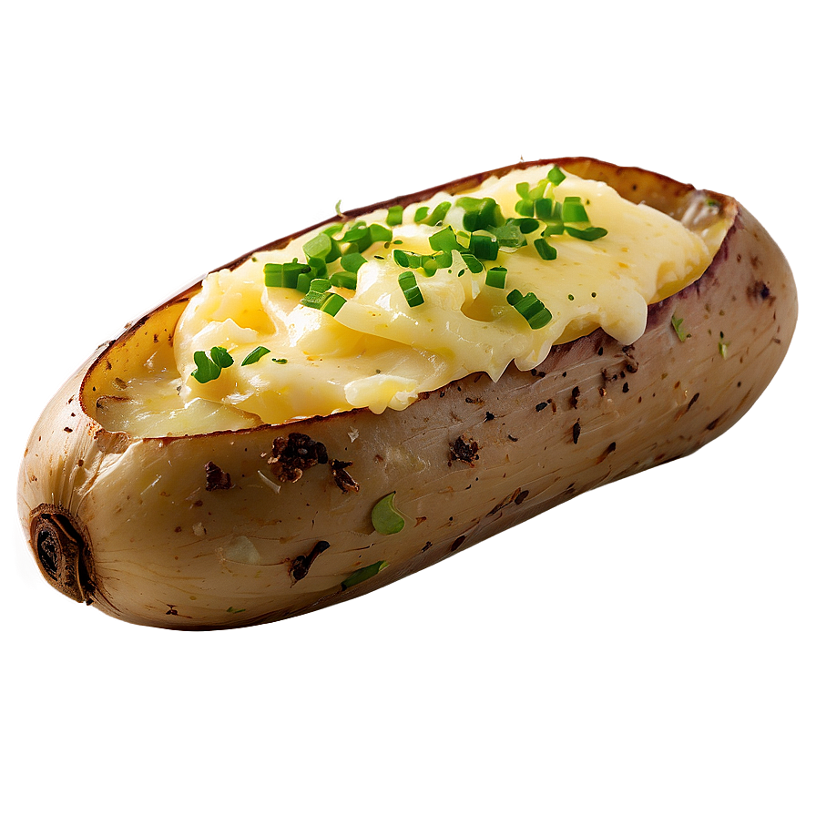 Garlic Butter Baked Potato Png 06212024