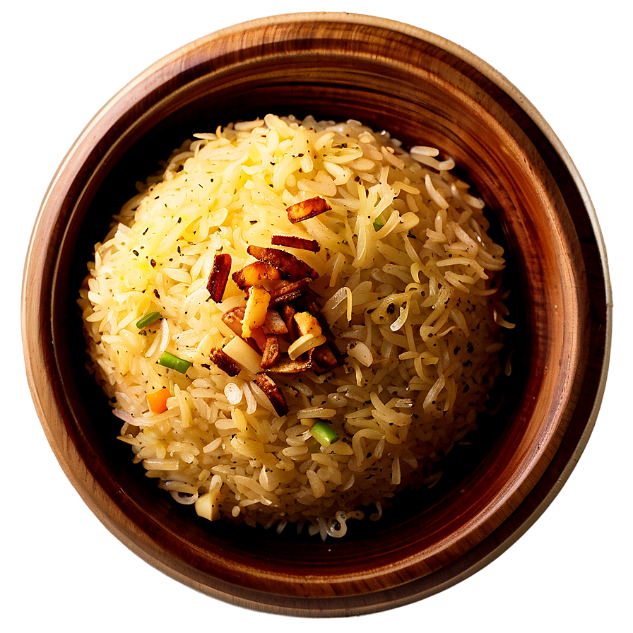 Garlic Fried Another Rice Png Kij