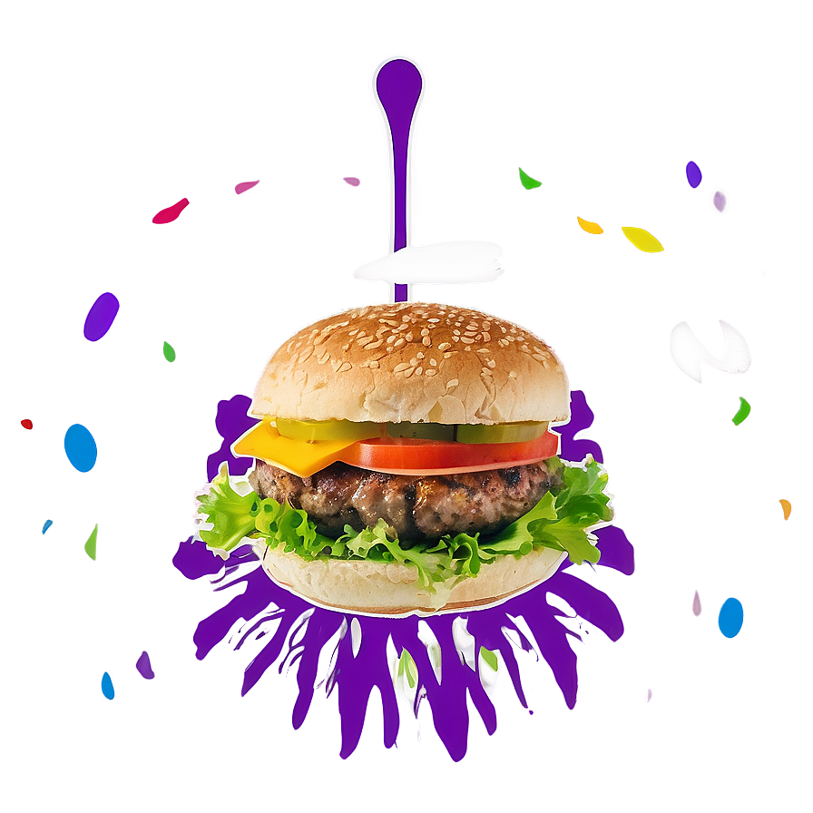 Garlic Herb Lamb Burger Png 06242024