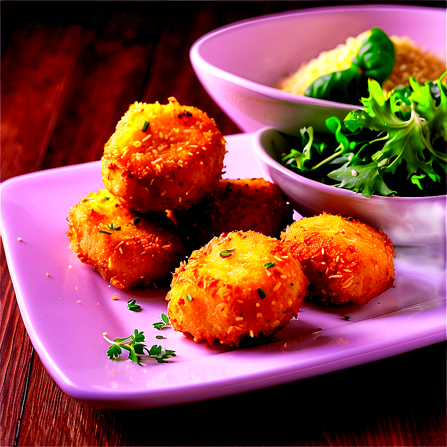 Garlic Parmesan Chicken Nuggets PNG kua PNG with transparent background