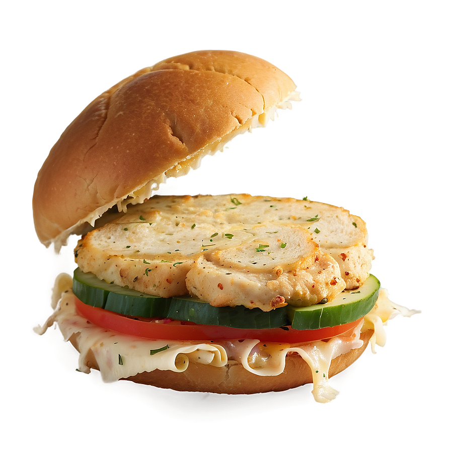 Garlic Parmesan Chicken Sandwich Png Spl26