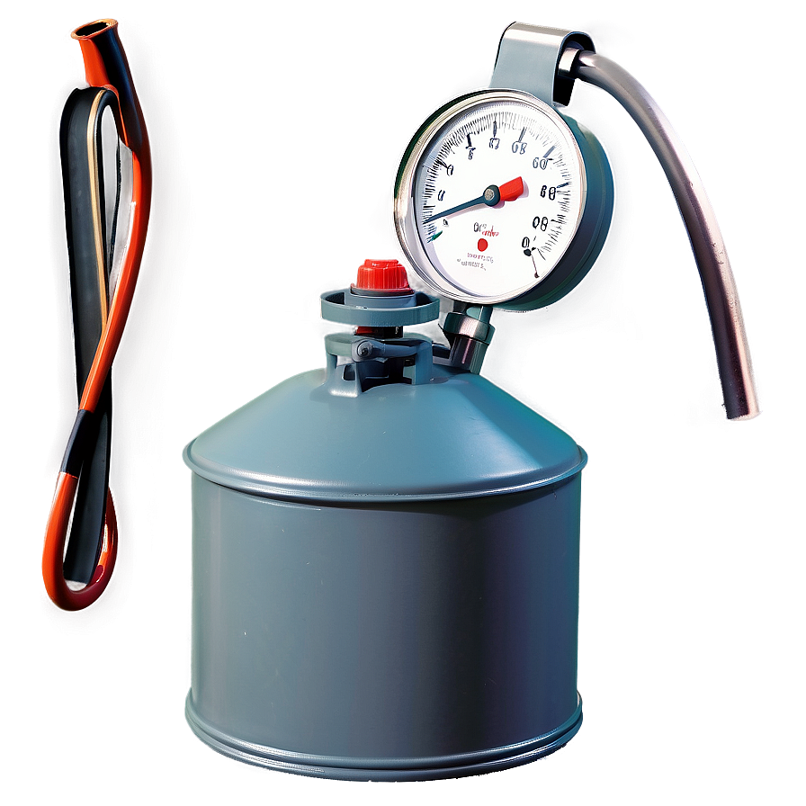 Gas Can With Gauge Png 2