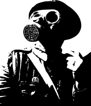 Gas Station Nighttime Scene PNG with transparent background