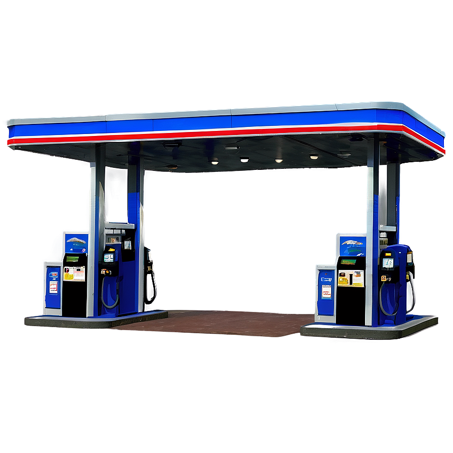 Gasoline Station Canopy Png 7