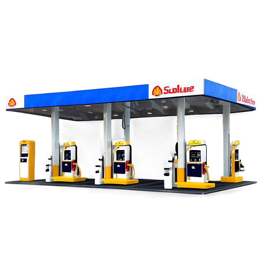 Gasoline Station Canopy Png Kui28