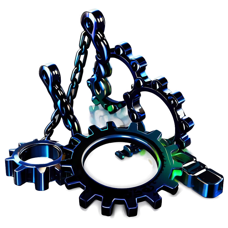 Gear Chain Icon Png 26