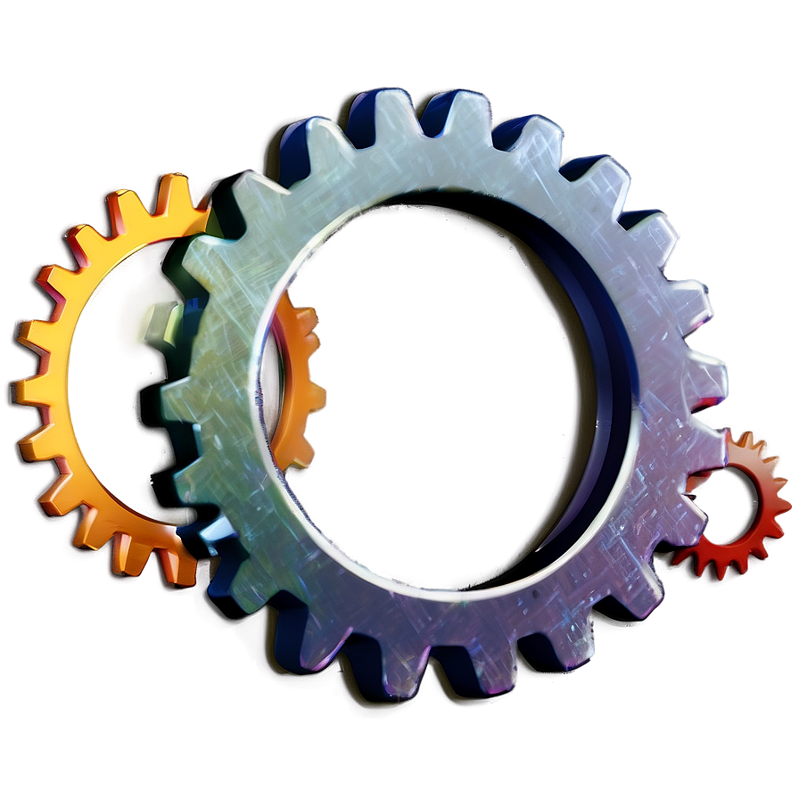 Gear In Circle Icon Png Rdw50