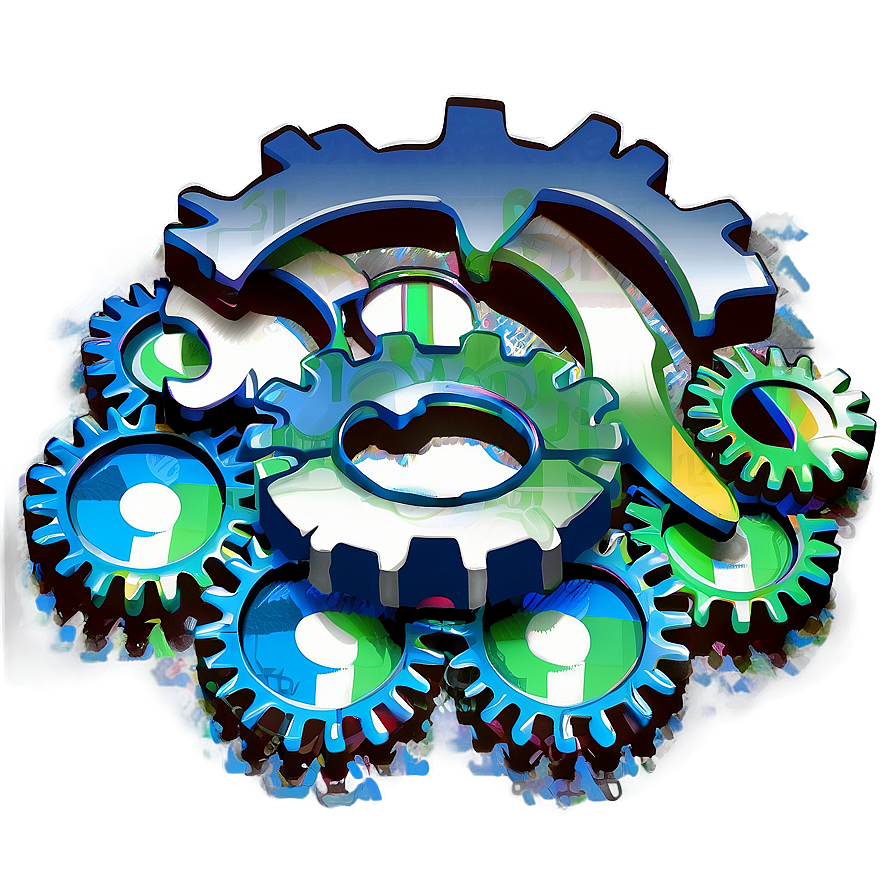 Gears Drawing PNG rsy PNG image with a transparent background, free high-resolution download