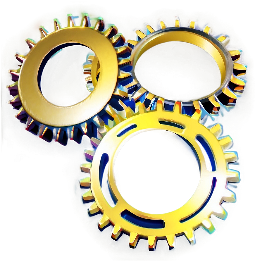 Gears Outline PNG akd PNG image with a transparent background, free high-resolution download