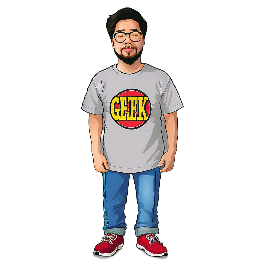 Geek Culture T-shirt Pattern Png Ttp