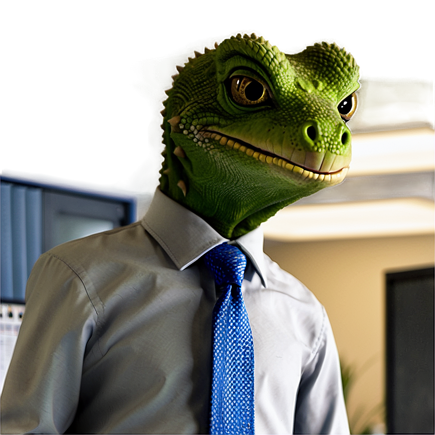 Geico Gecko In Office Png 06212024