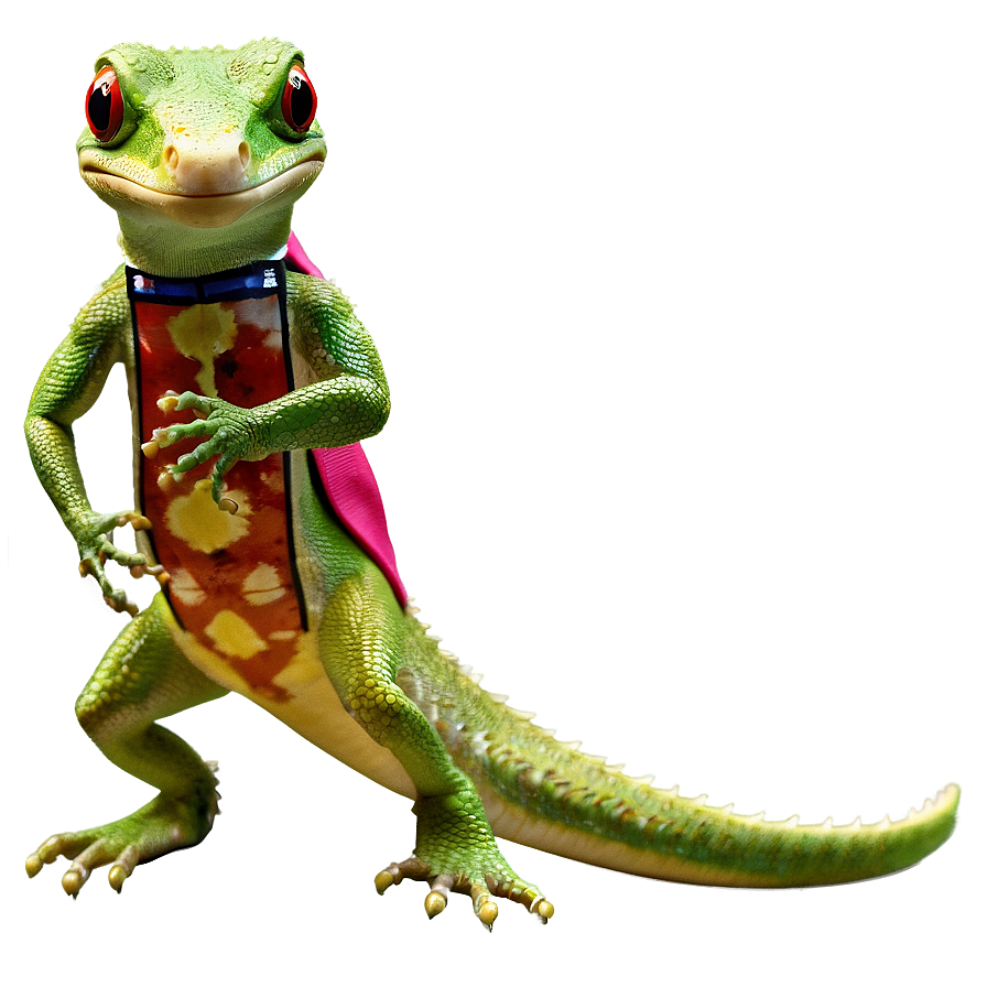 Geico Gecko With Microphone Png Eha