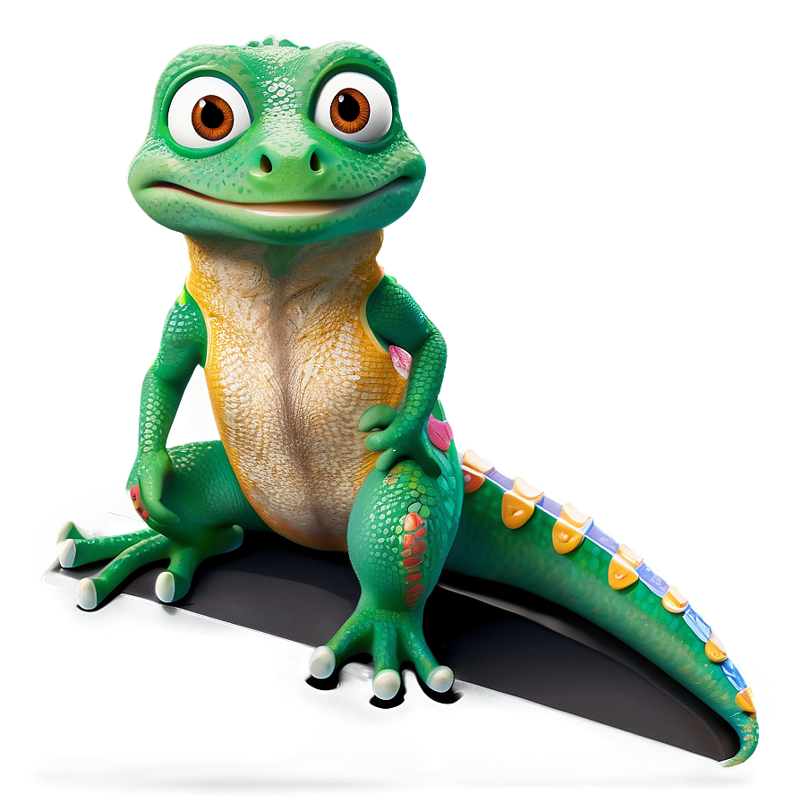 Geico Gecko With Money Saving Tips Png Eko