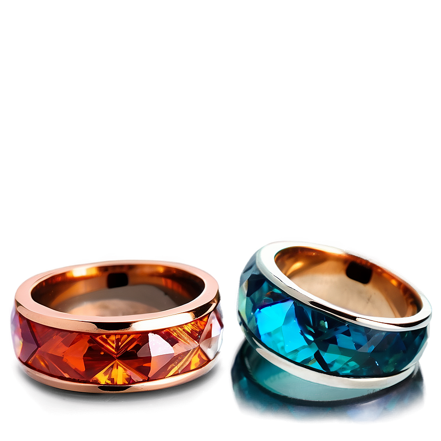 Gemstone Fashion Rings Png Hjb20