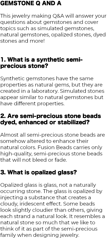 Gemstone Q And A This Jewelry Making Q&a Will Answer, HD Png Download PNG image with a transparent background, free high-resolution download