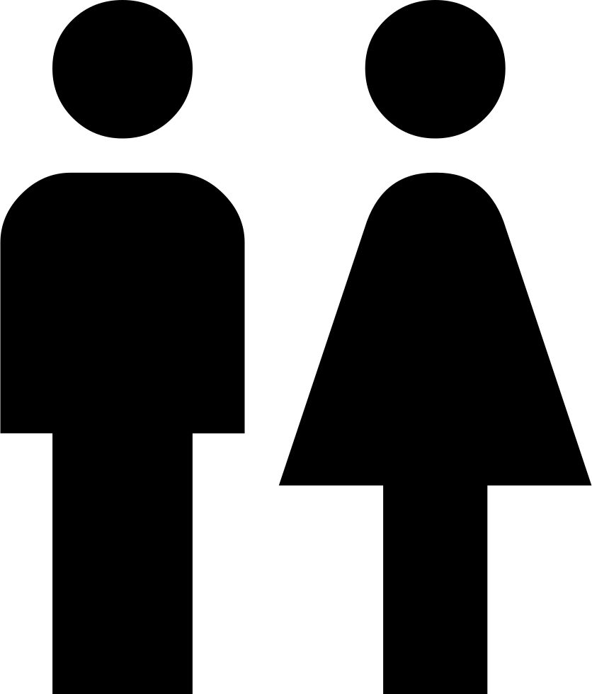 Png File Svg - Male And Female Vector Icon, Transparent Png PNG image with a transparent background, free high-resolution download