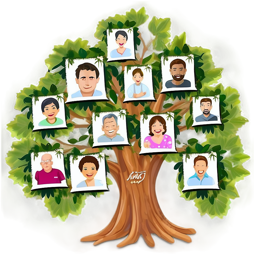 Genealogy Tree For Family Reunion Png 85