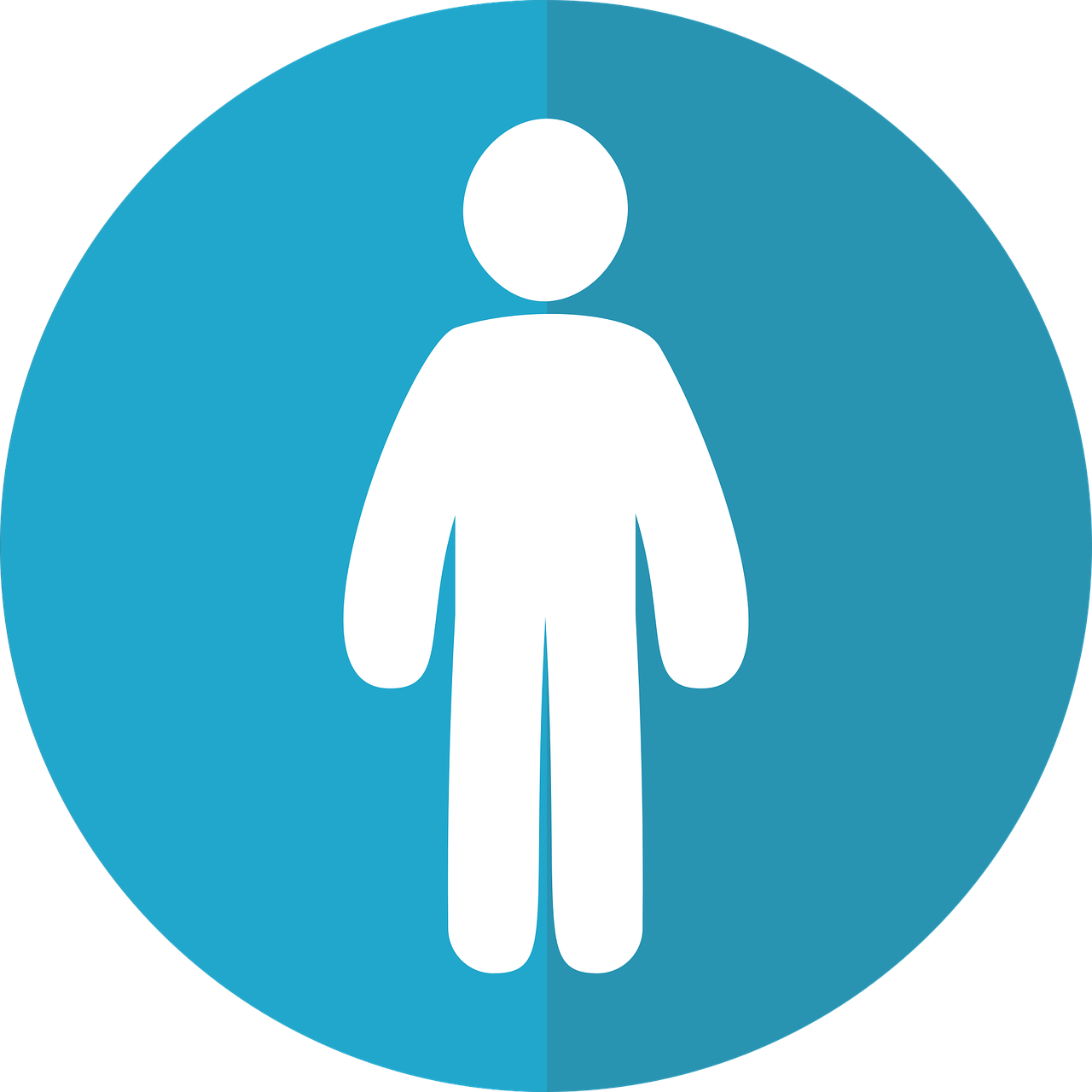 Generic Blue Person Icon