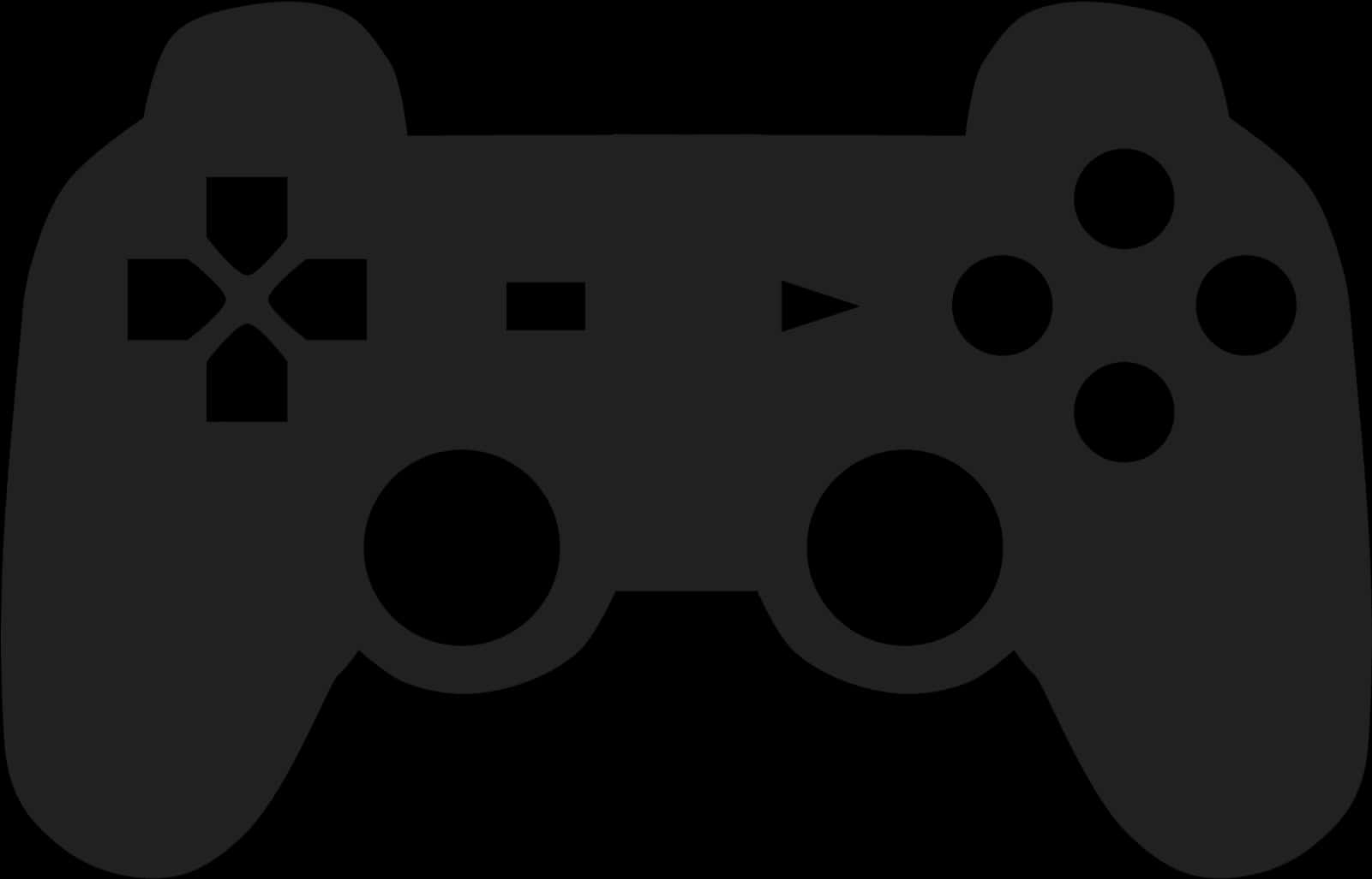 Clip Art Game Controllers Video Games Openclipart Vector - Video Game Controller Png, Transparent Png PNG with transparent background