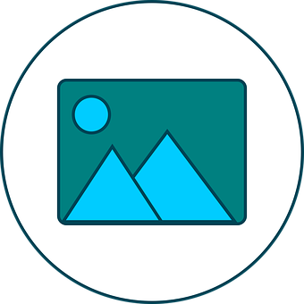 Generic Image Placeholder Icon PNG with transparent background