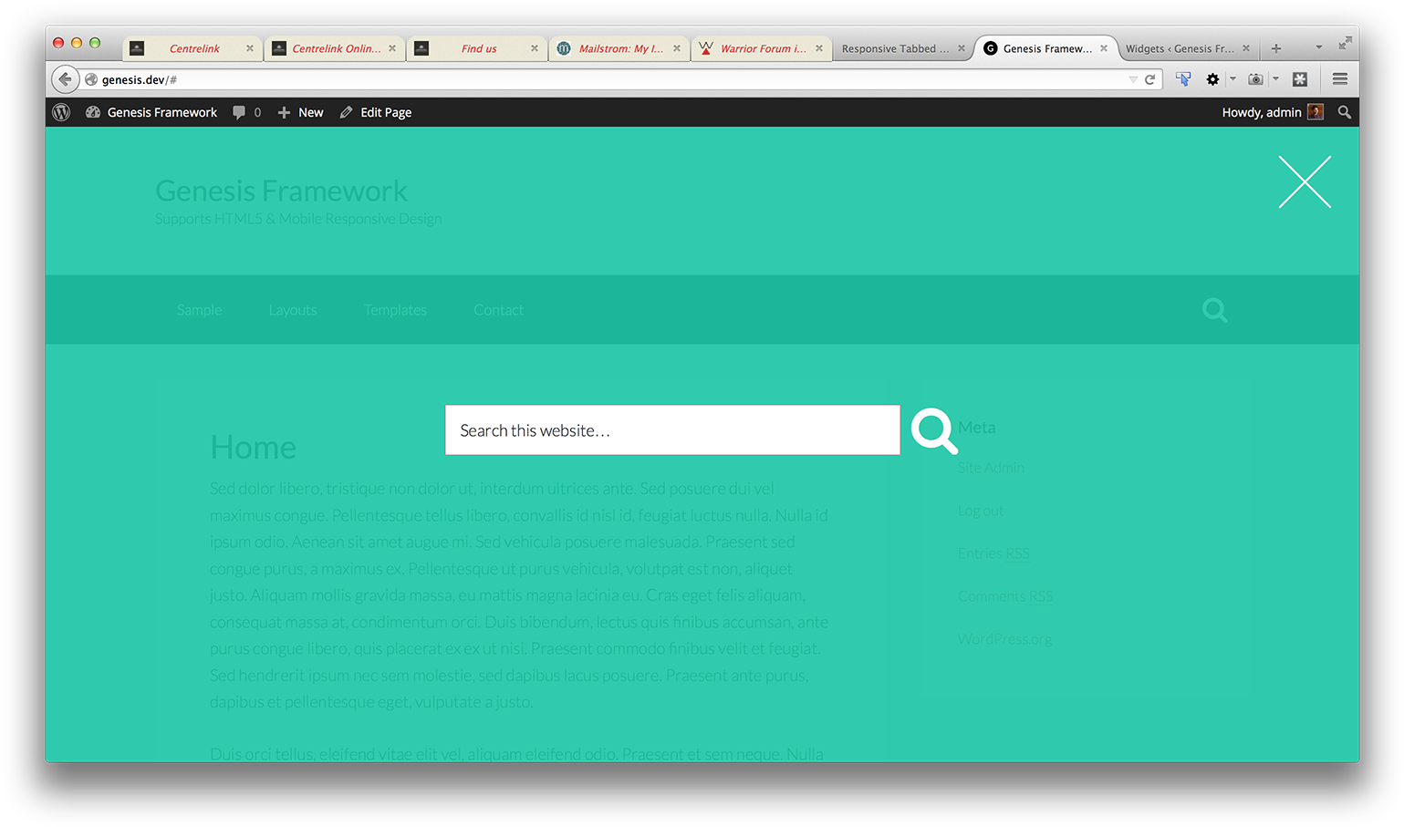 Search Full Screen Overlay - Css Full Screen Search, HD Png Download PNG image with a transparent background, free high-resolution download