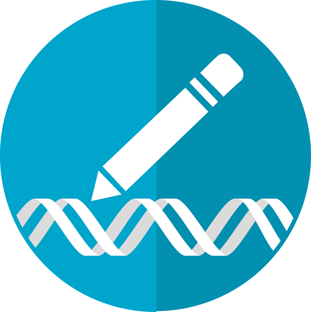 Genetic Editing Icon PNG with transparent background