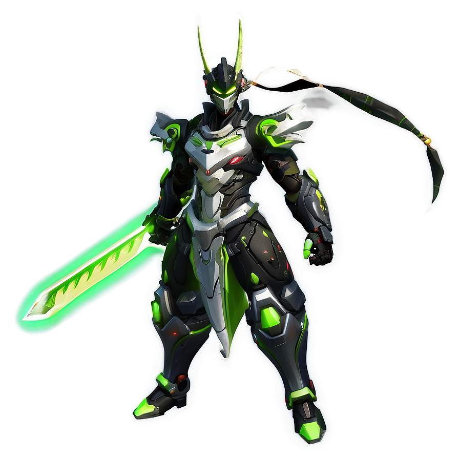 Genji Dragonblade Ultimate Png Sst