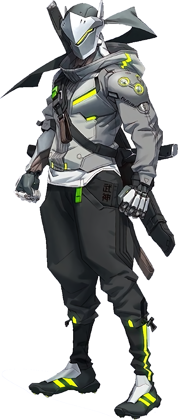 Genji Overwatch 2 Edit - Genji Overwatch 2 Concept Art, HD Png Download PNG with transparent background