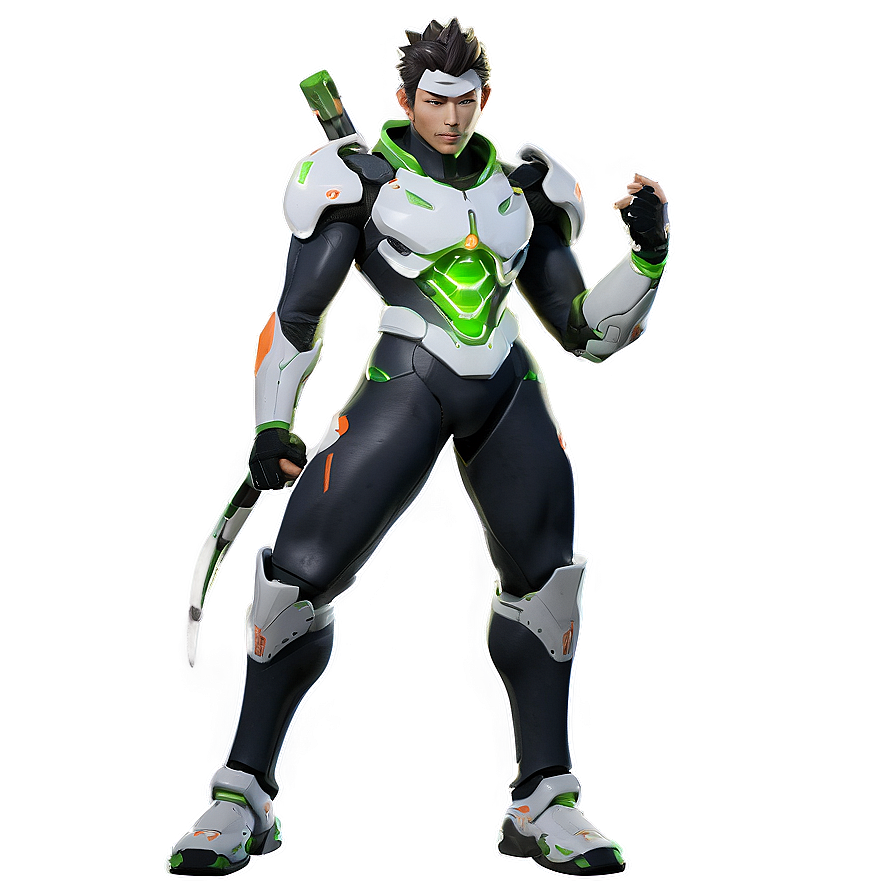 Genji Overwatch Casual Png Mga54