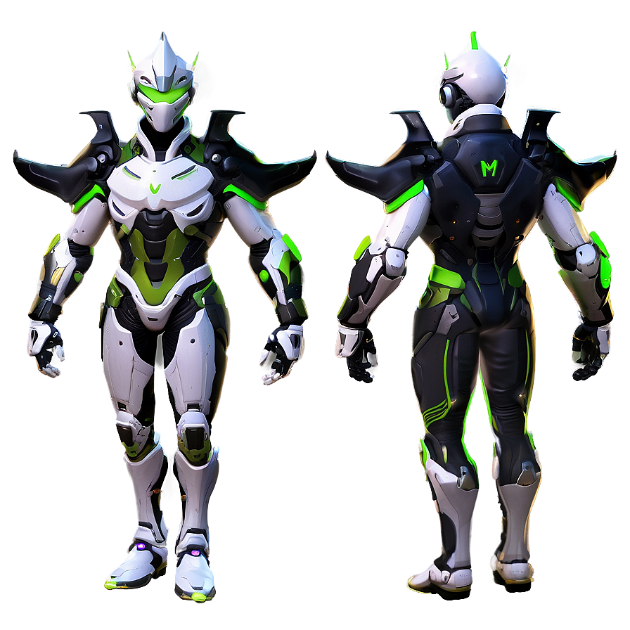 Genji Overwatch Character Png Xaq72