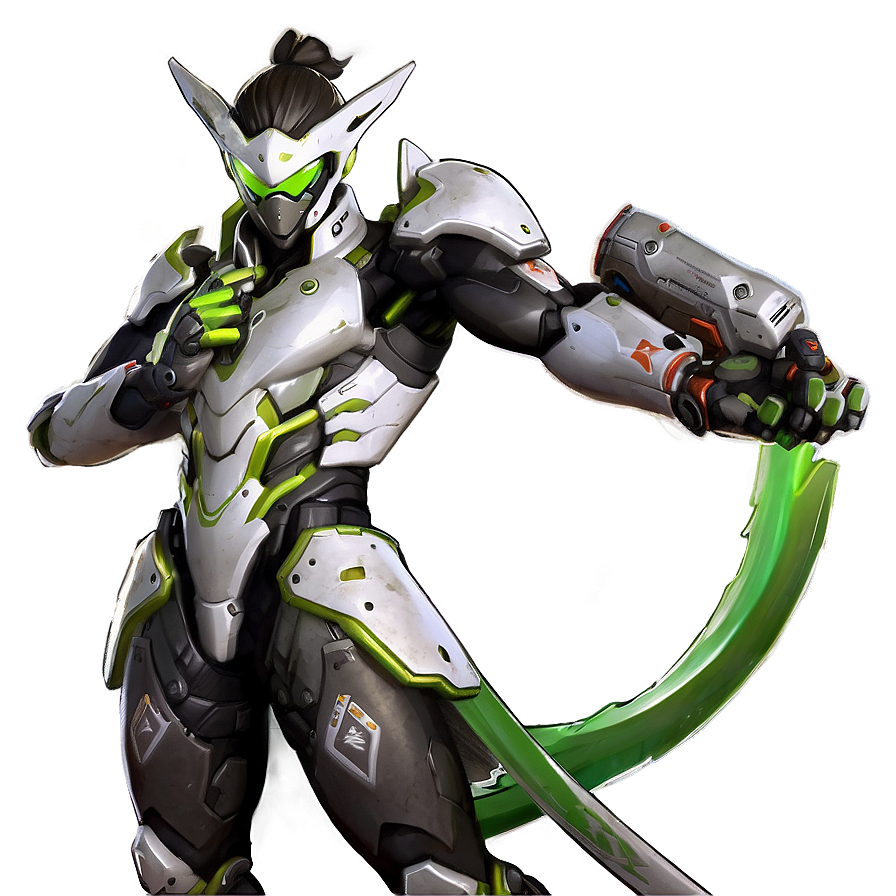 Genji Overwatch Hero Png 06202024