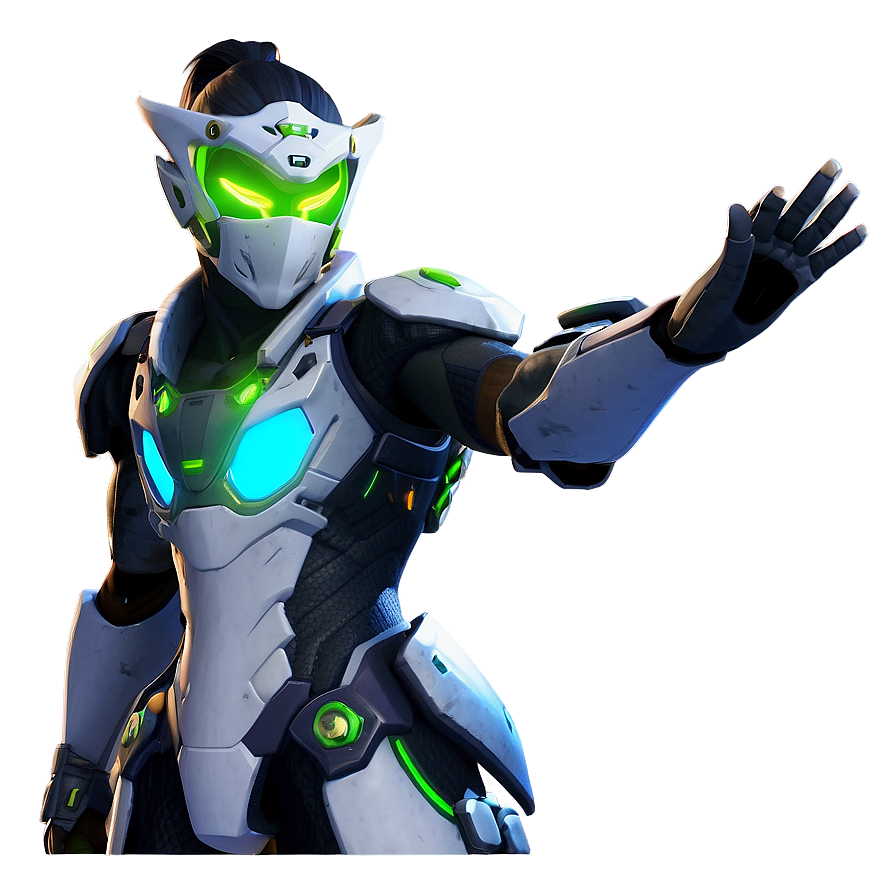 Genji Overwatch Hero Png Svk