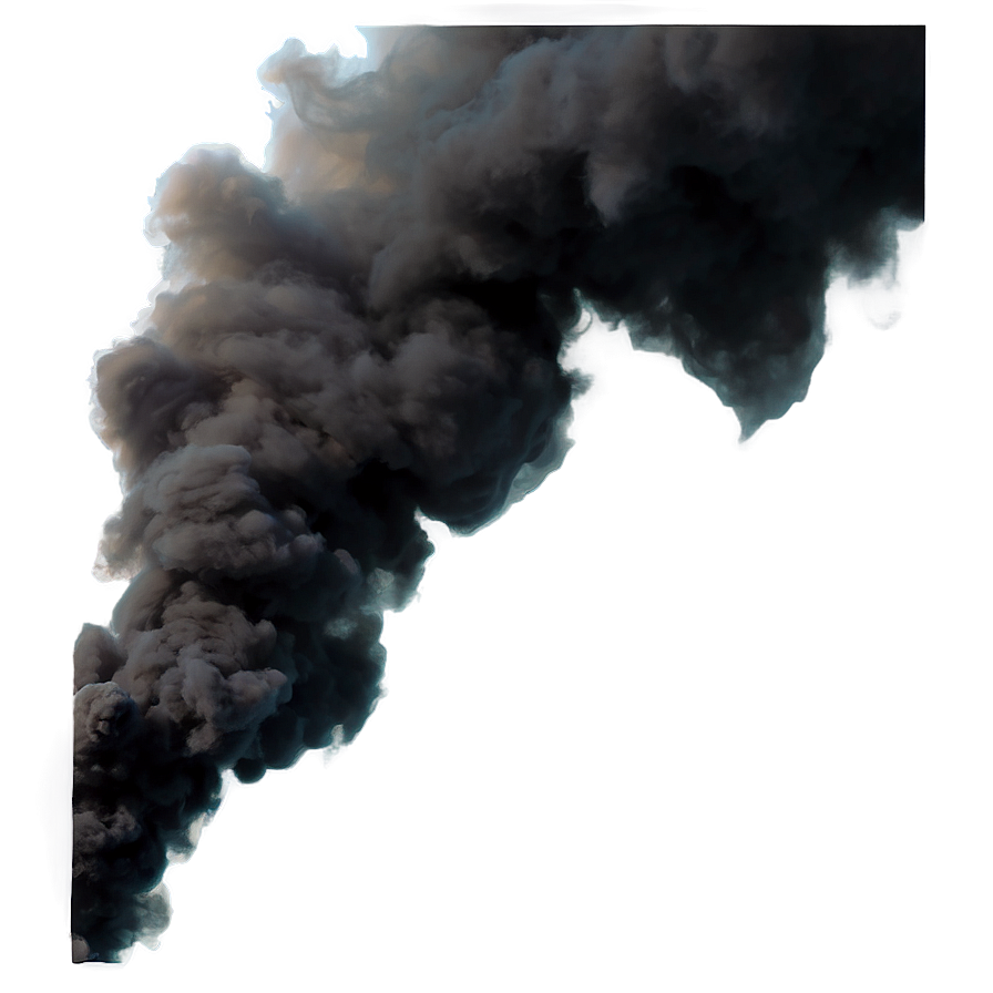 Gentle Black Smoke Png 05252024