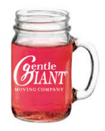 Square Country Glass With Handle - 16 Oz. Square Country Glass W/handle Quantity(48) PNG with transparent background