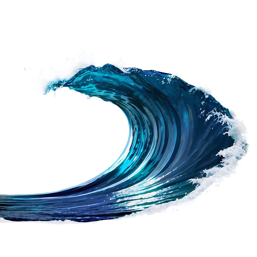 Gentle Sea Wave Png Qma5