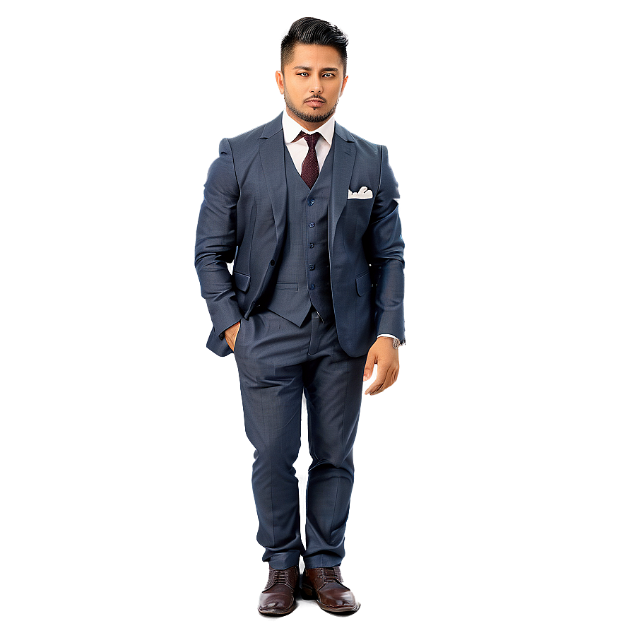 Gentleman in Suit Portrait PNG 06232024 PNG with transparent background