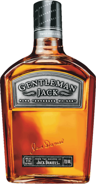 Gentleman Jack Rare Tennessee Whiskey Bottle