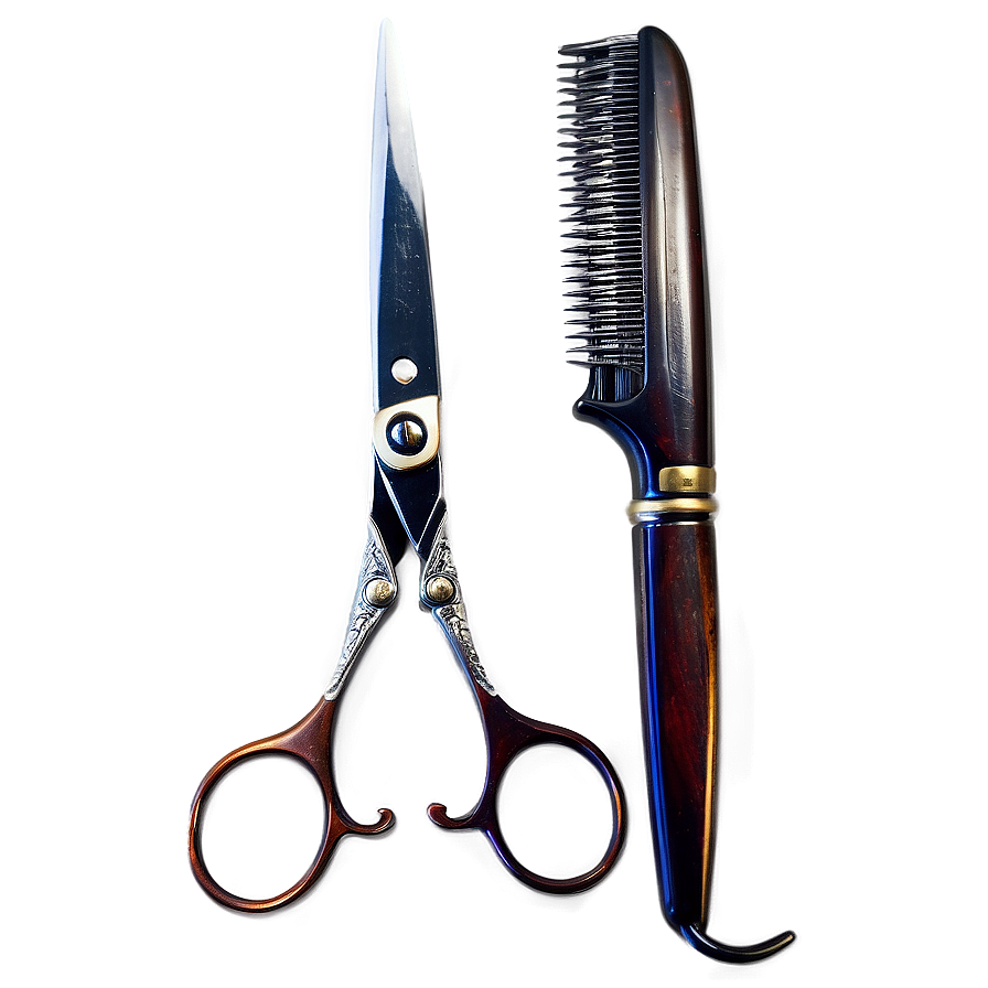 Gentleman's Hair Trimming Scissors Png 90