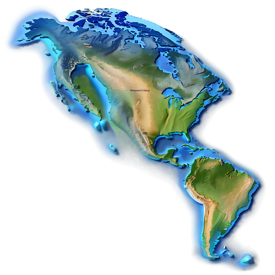 Geographic Continent Map PNG 06242024 PNG image with a transparent background, free high-resolution download