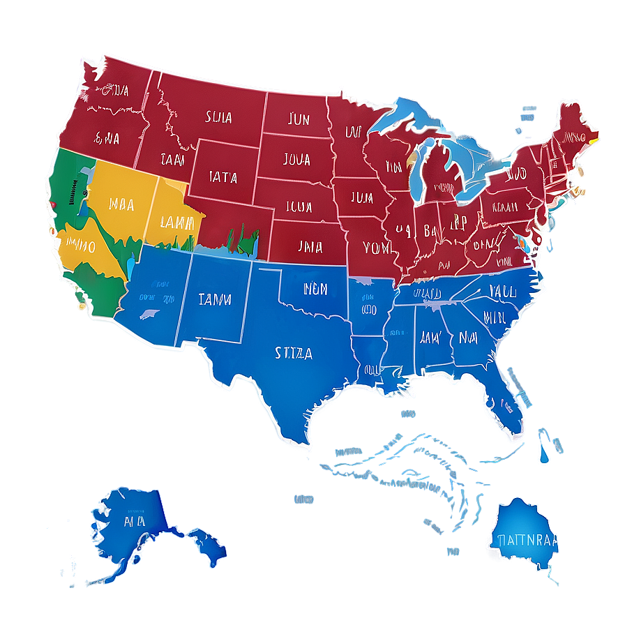 Geographic Usa Map Png Vrd35