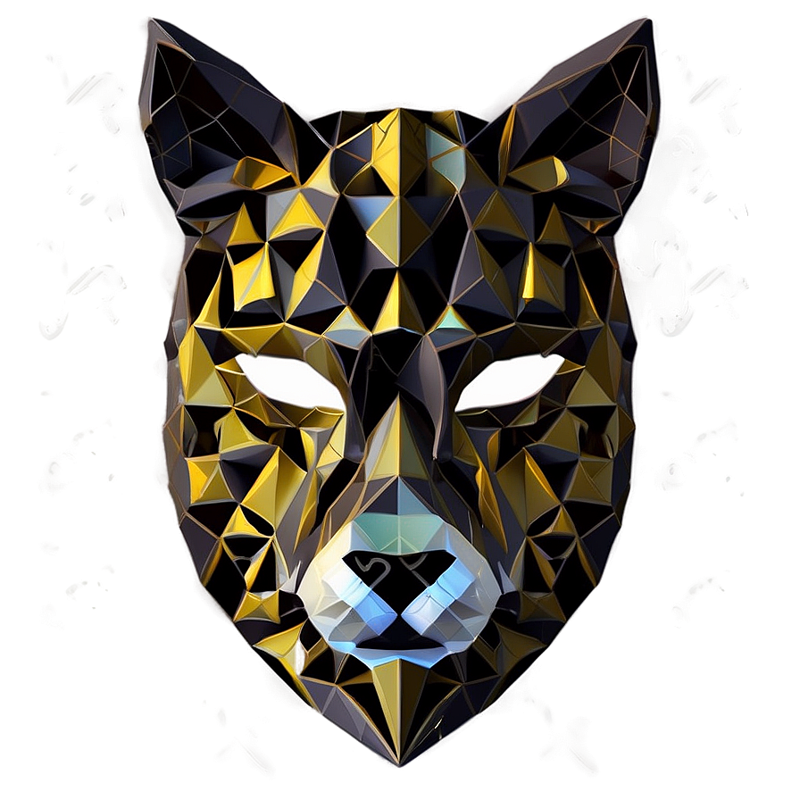 Geometric Animal Masks PNG 56 PNG with transparent background