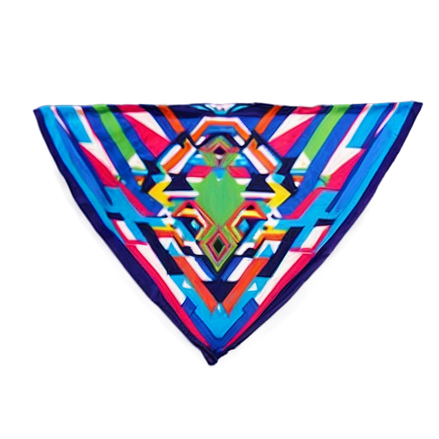 Geometric Bandana Design Png Ebt