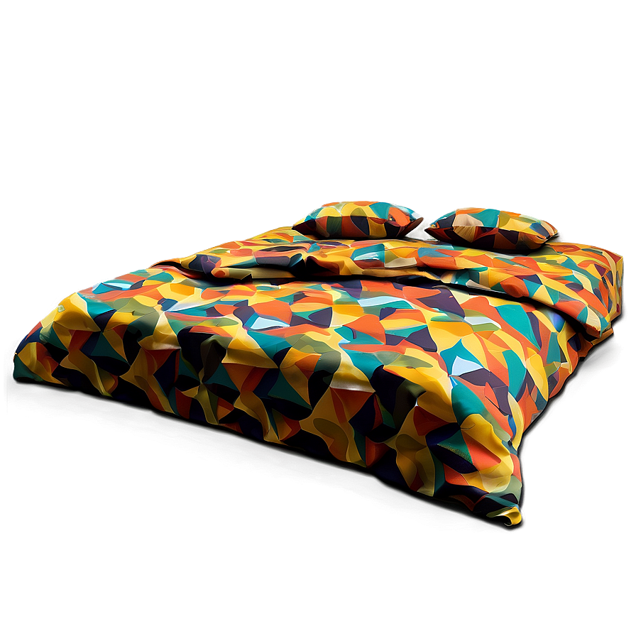 Geometric Bed Sheet Png 36