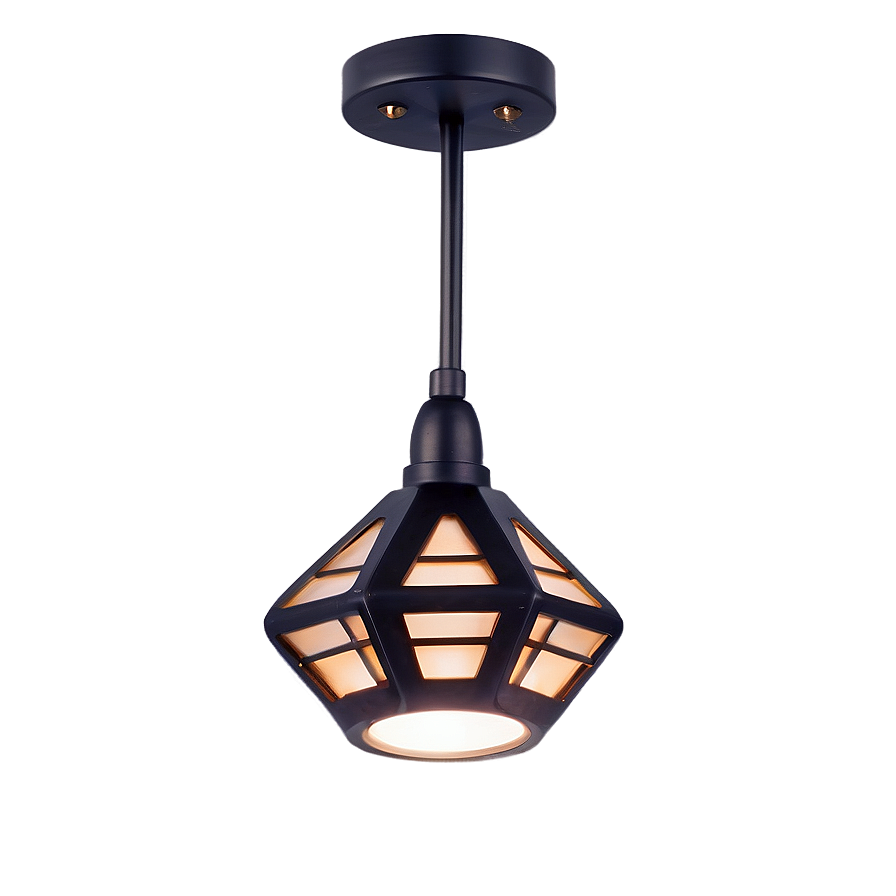 Geometric Ceiling Light Png 91