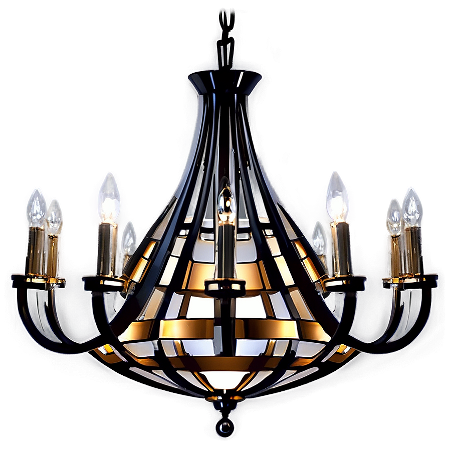 Geometric Chandelier Png Ncu