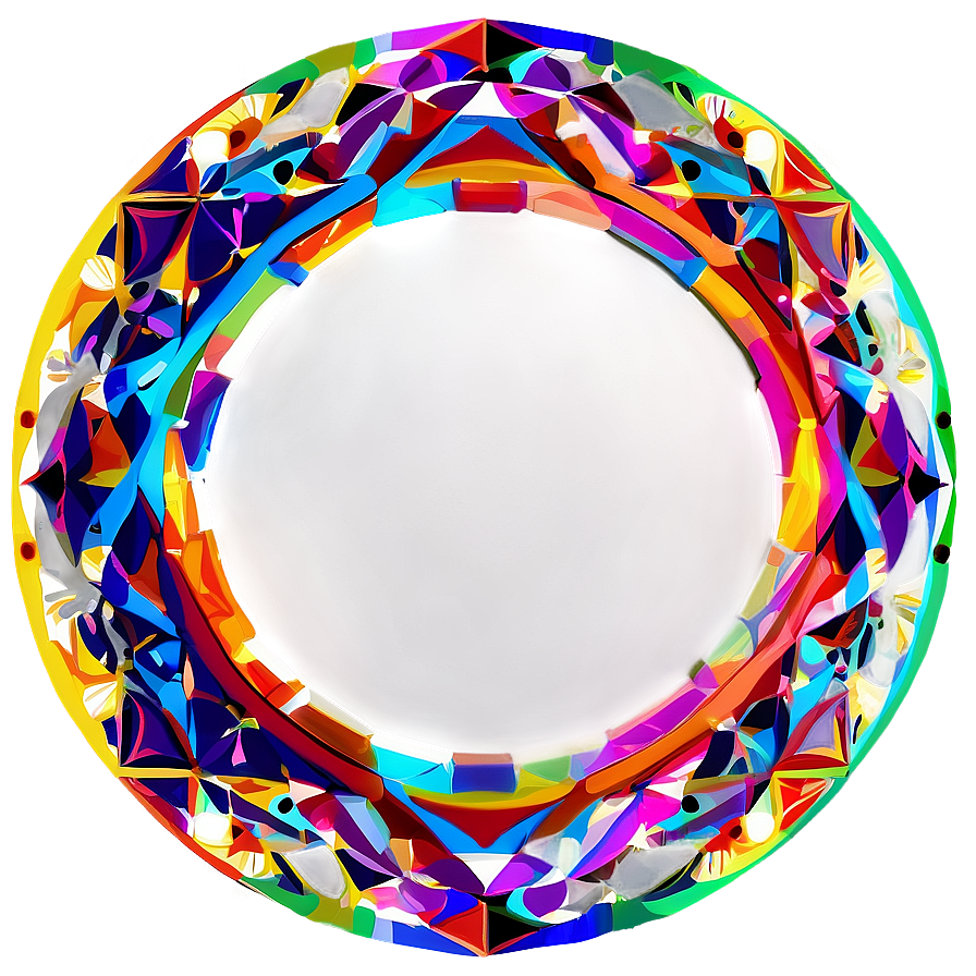 Geometric Circle Art Png 06252024