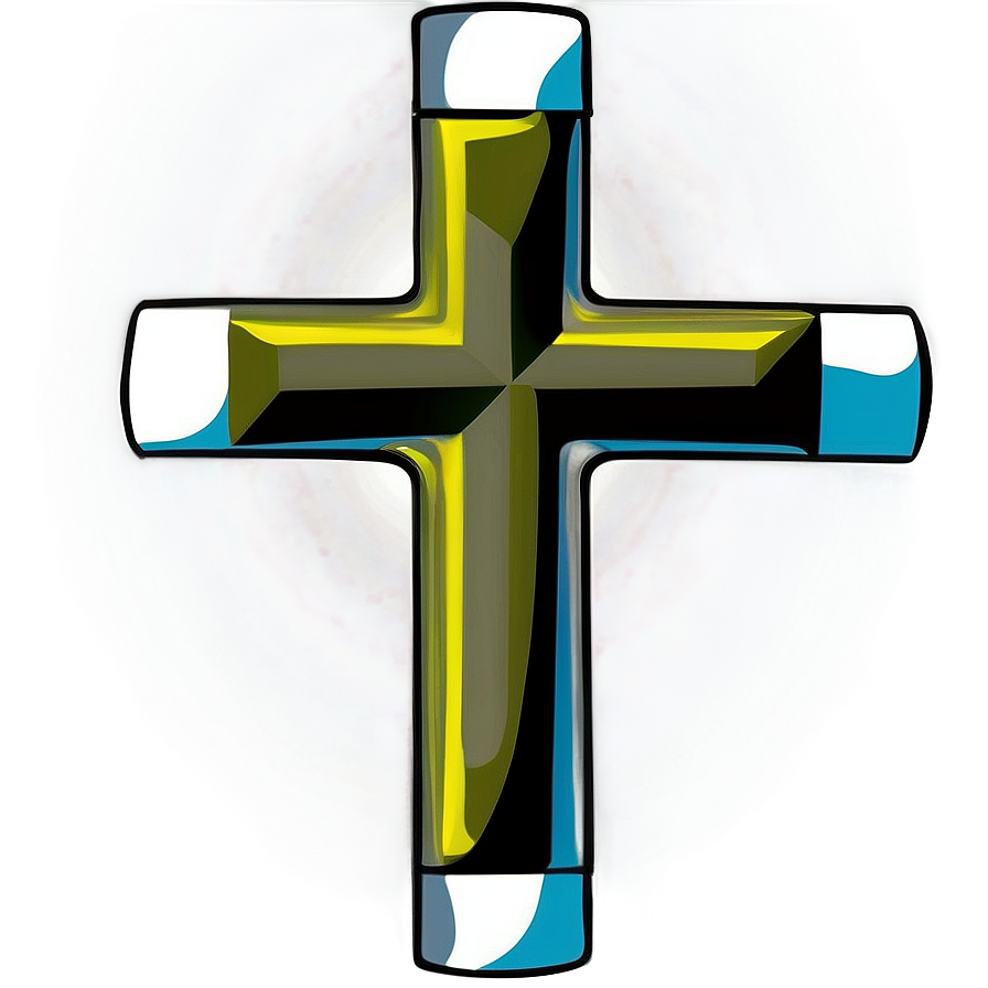 Geometric Cross Picture Png Cyf32